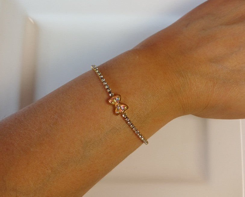 Bow Tennis Bracelet
