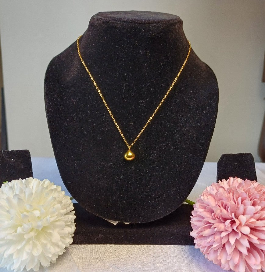 Golden Drop Necklace