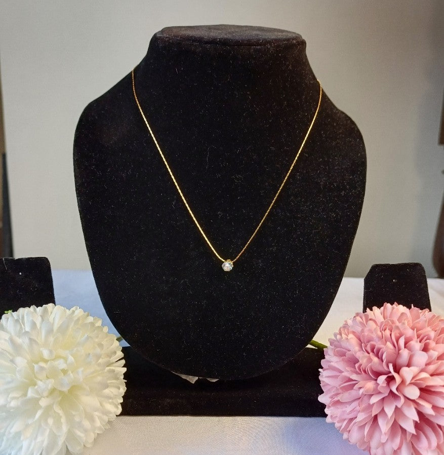 Solitaire Necklace
