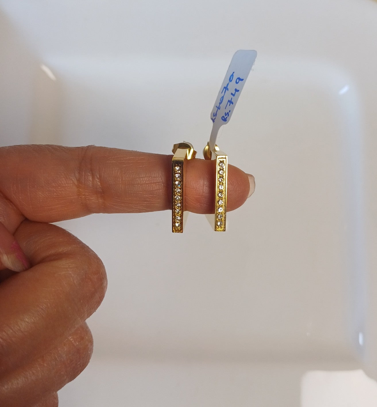 Square C Hoop with AD