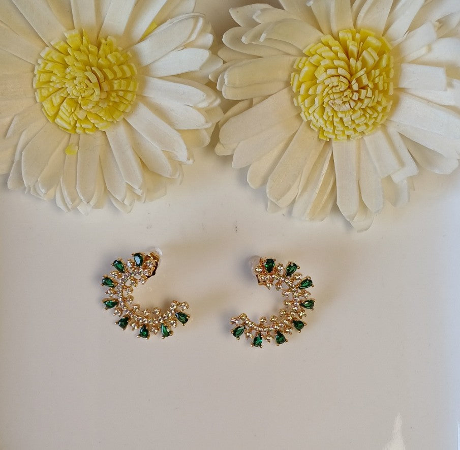 Emerald Studs