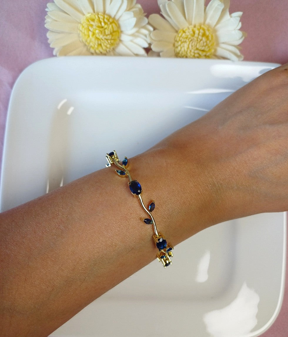Tulip Bracelet Blue