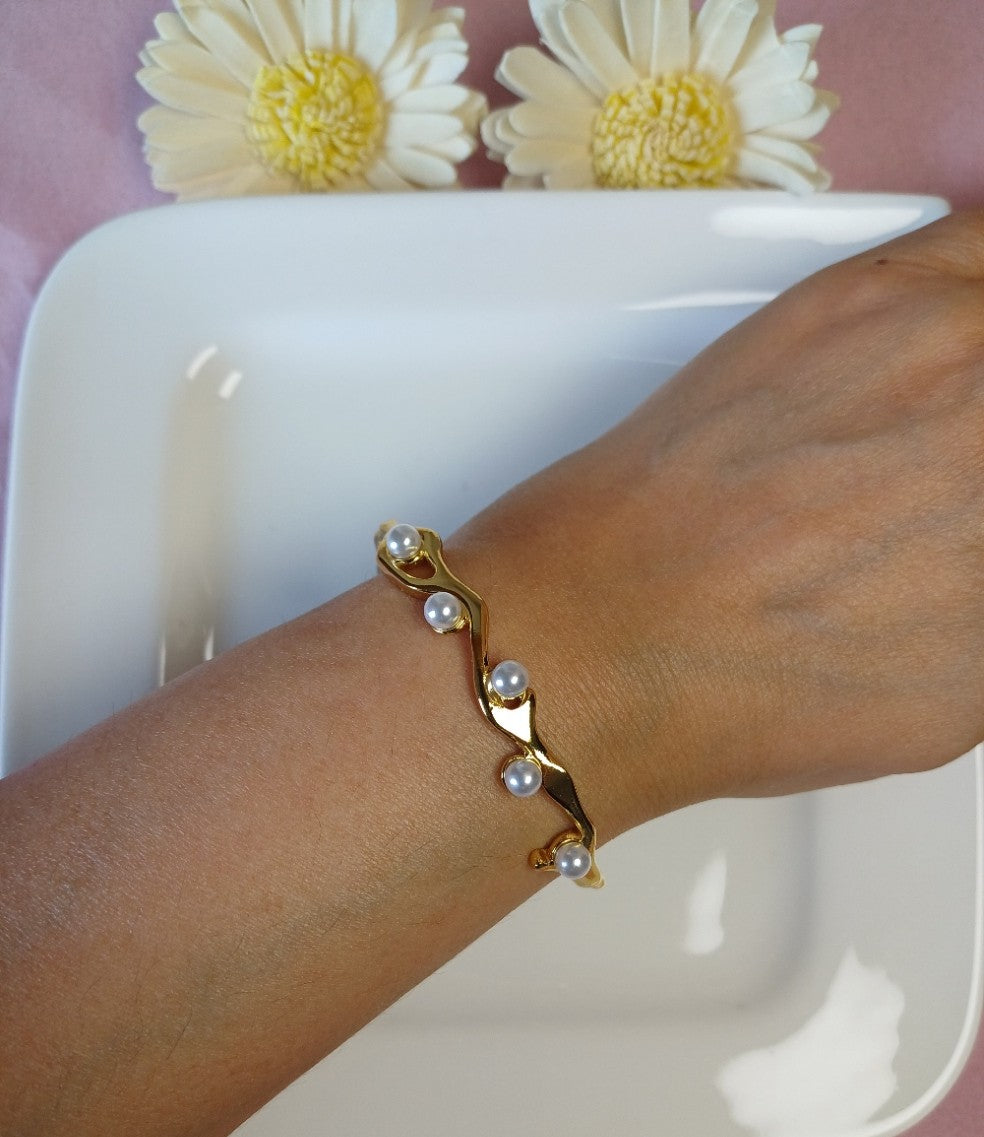 Pearl Cuff Bracelet