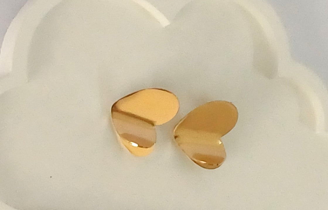 Golden Heart Studs Molly