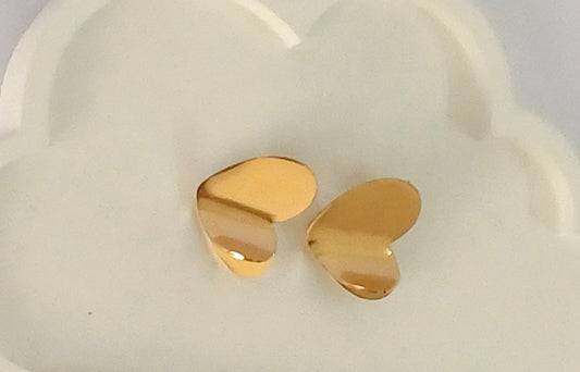 Golden Heart Studs Molly