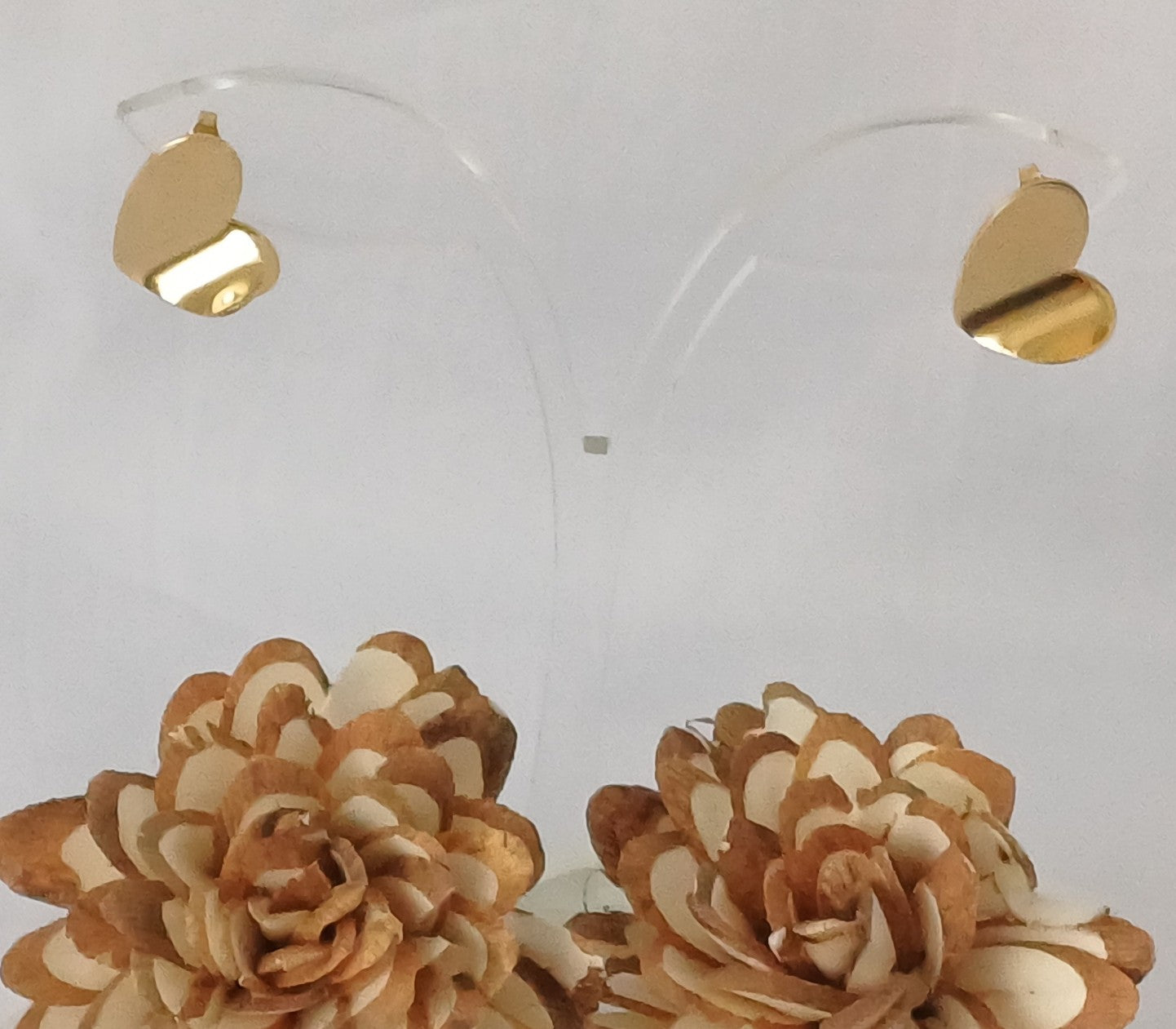 Golden Heart Studs Molly