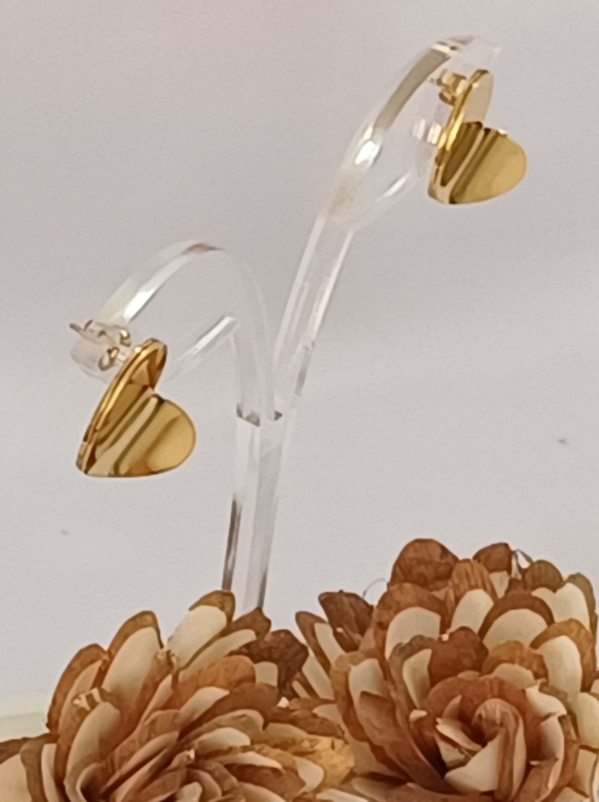 Golden Heart Studs Molly