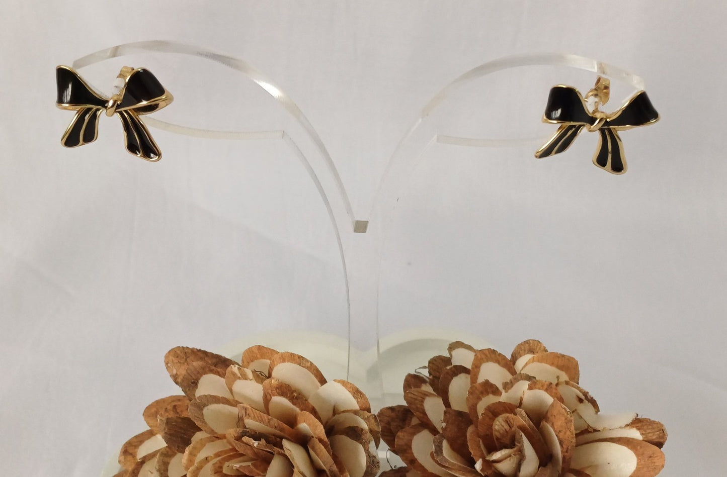 Black Bow Studs