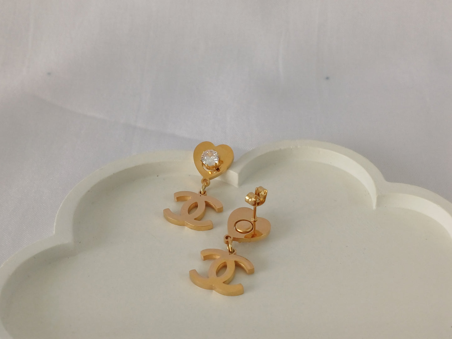 Golden Heart Drop Hope