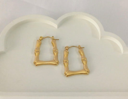 Golden Bamboo Hoop