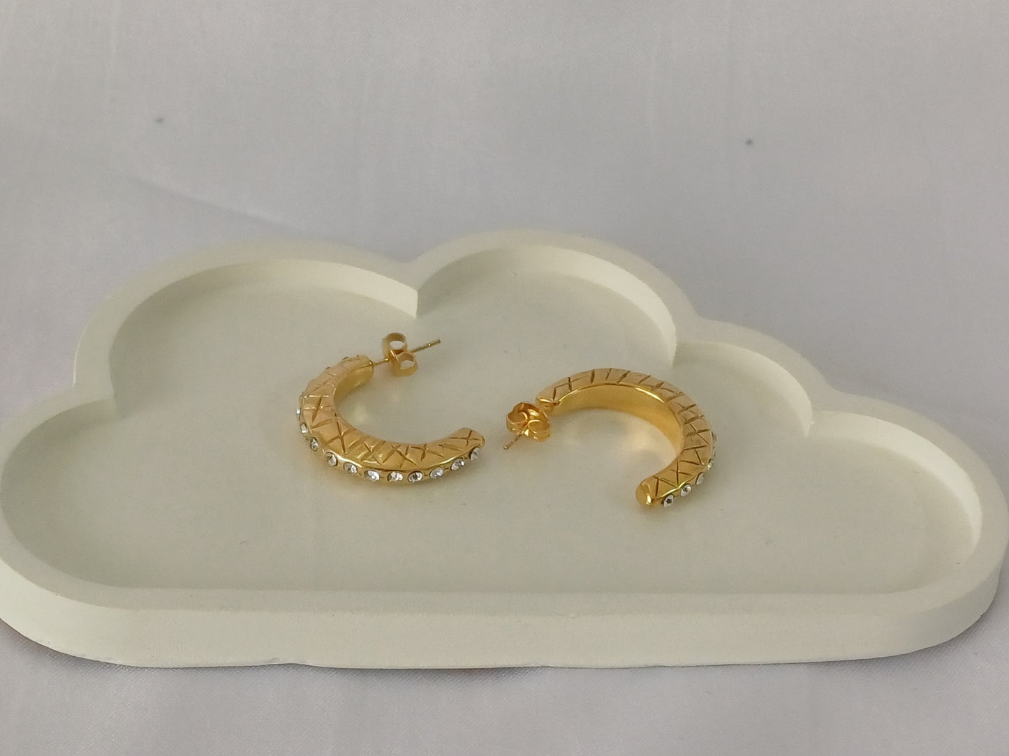 Golden C Hoop Sofia