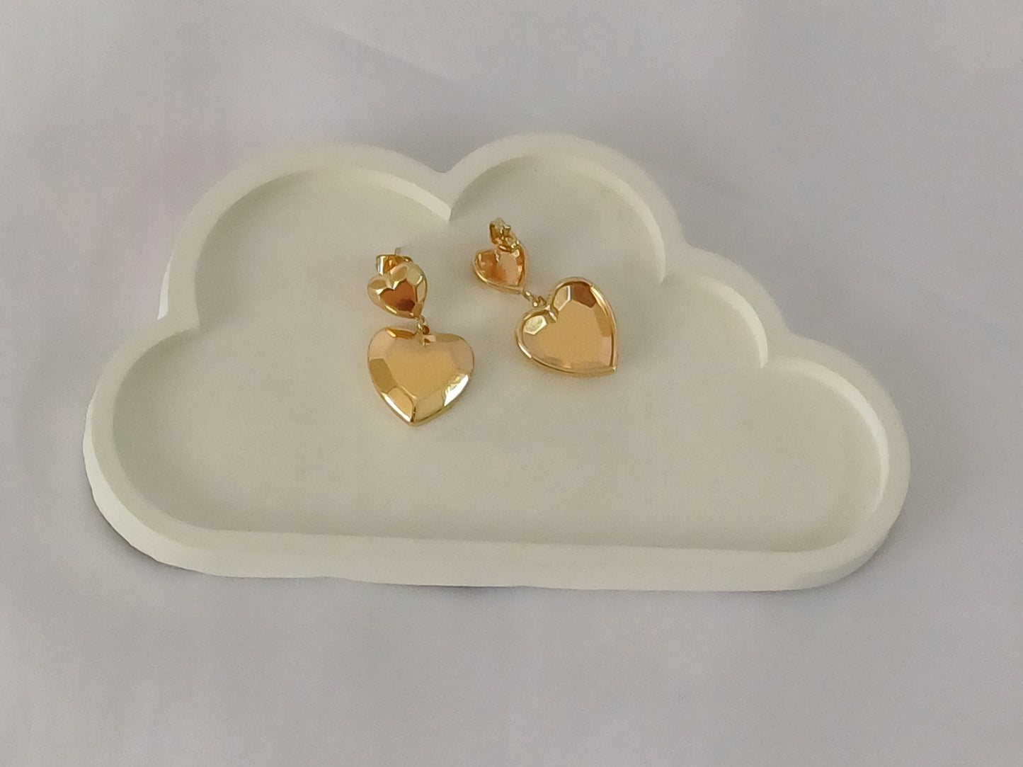 Golden Heart Drop Fiona