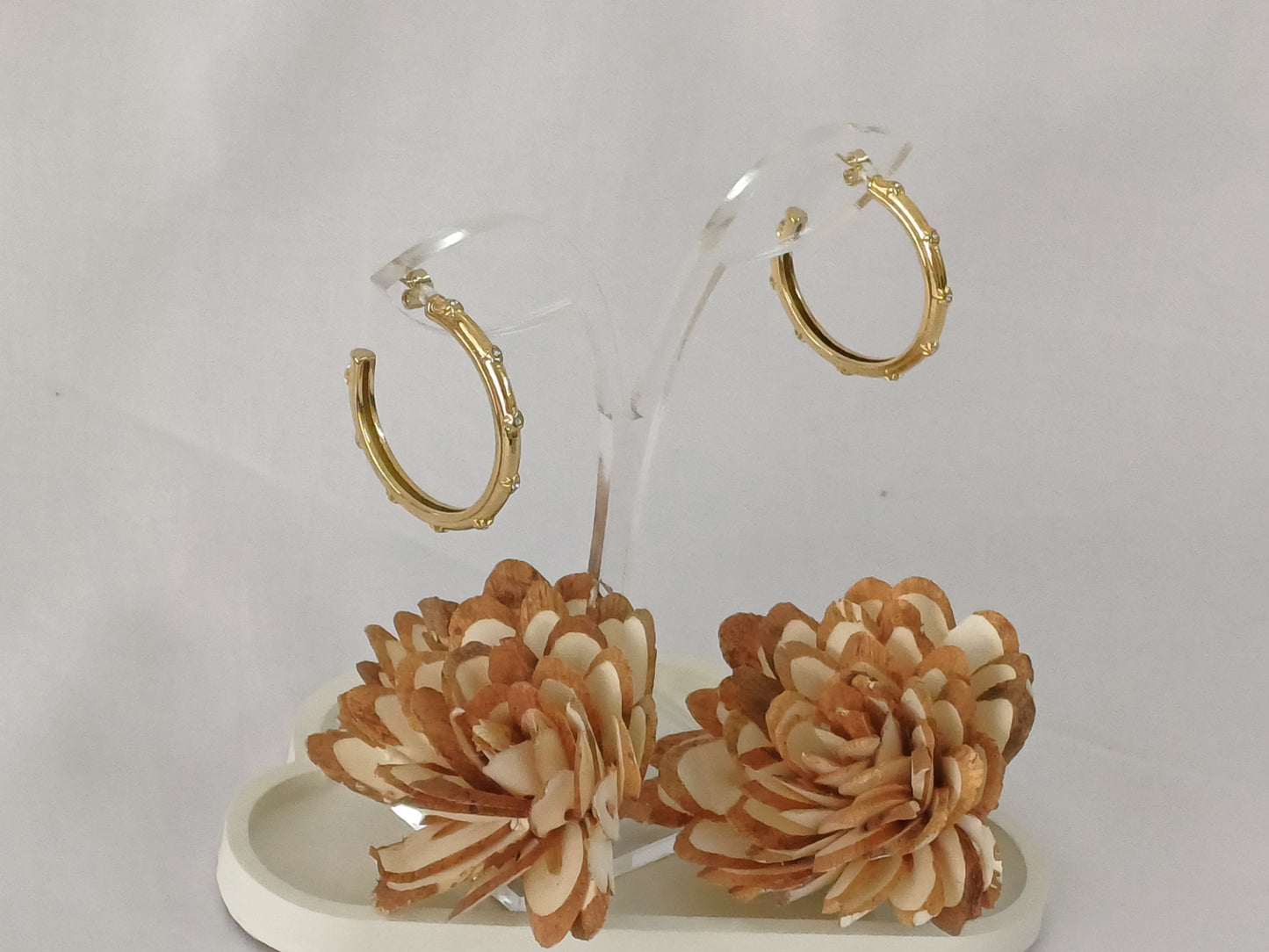Golden AD C Hoop Alina