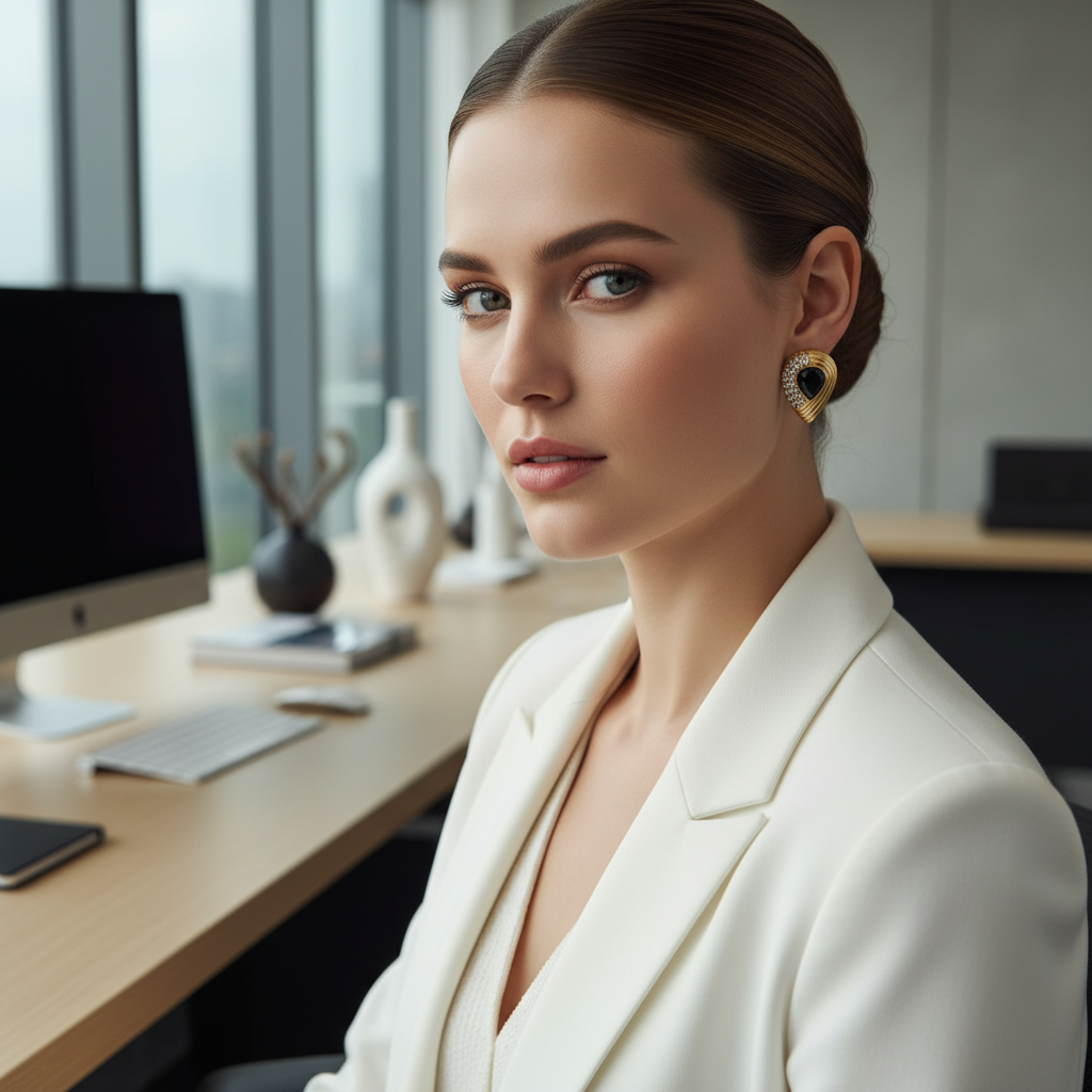 Golden Black Stud Maria