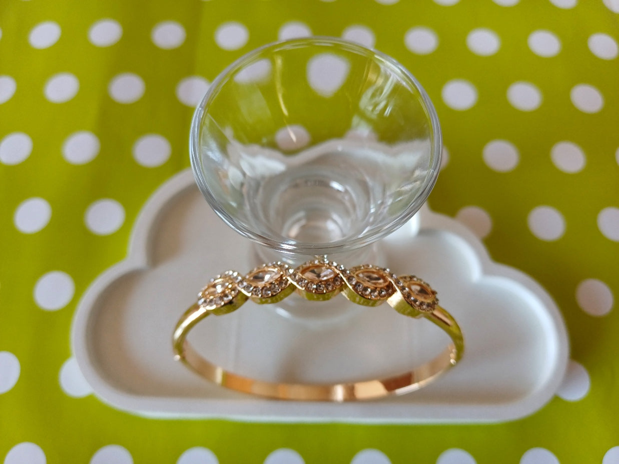 Golden AD Bangle