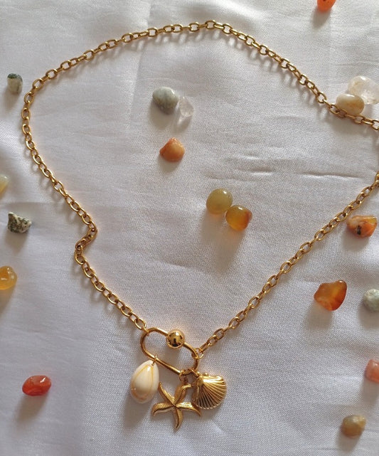 Beach Charm Necklace