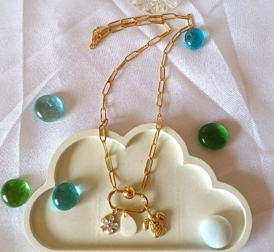 Turtle Charm Necklace