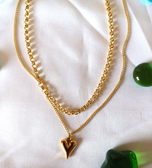 Heart Layered Necklace