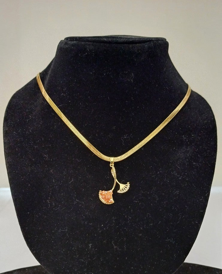 AD Stone pendant Necklace