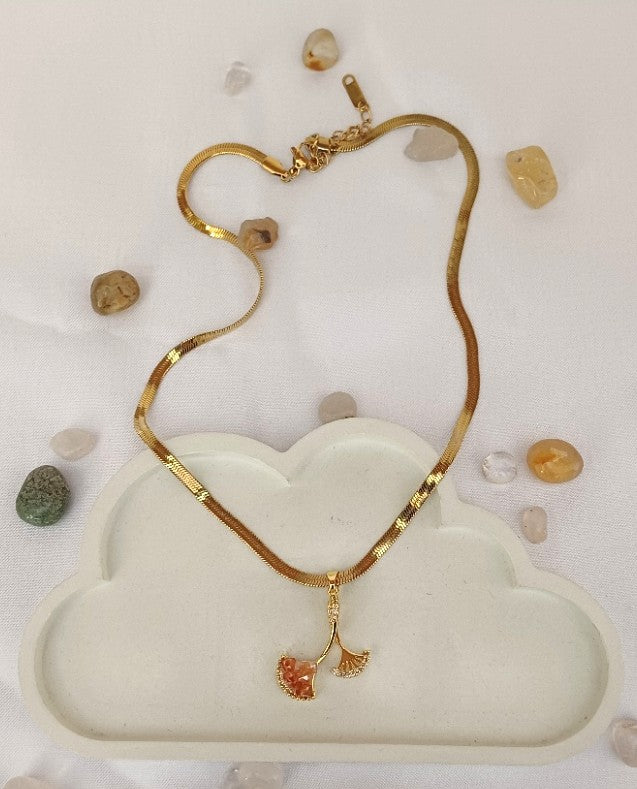 AD Stone pendant Necklace