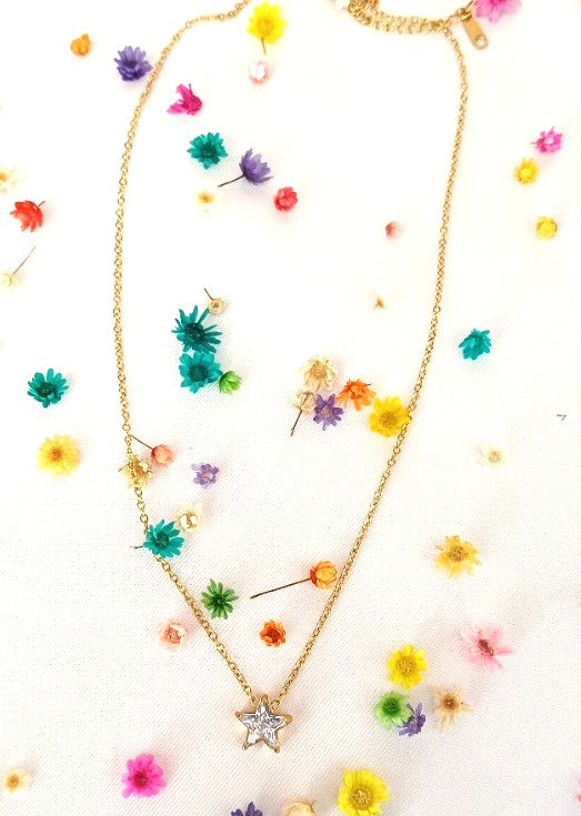 AD Star Pendant Necklace