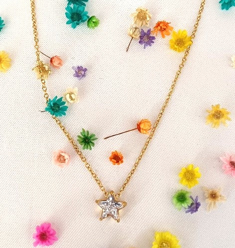 AD Star Pendant Necklace