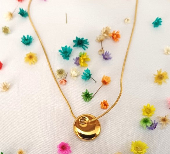 Round Pendant Necklace