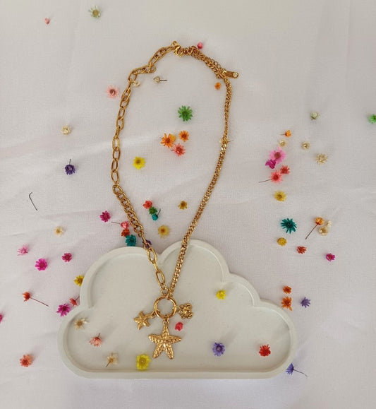 Starfish Charm Necklace