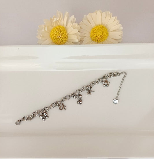 Silver Charm Bracelet