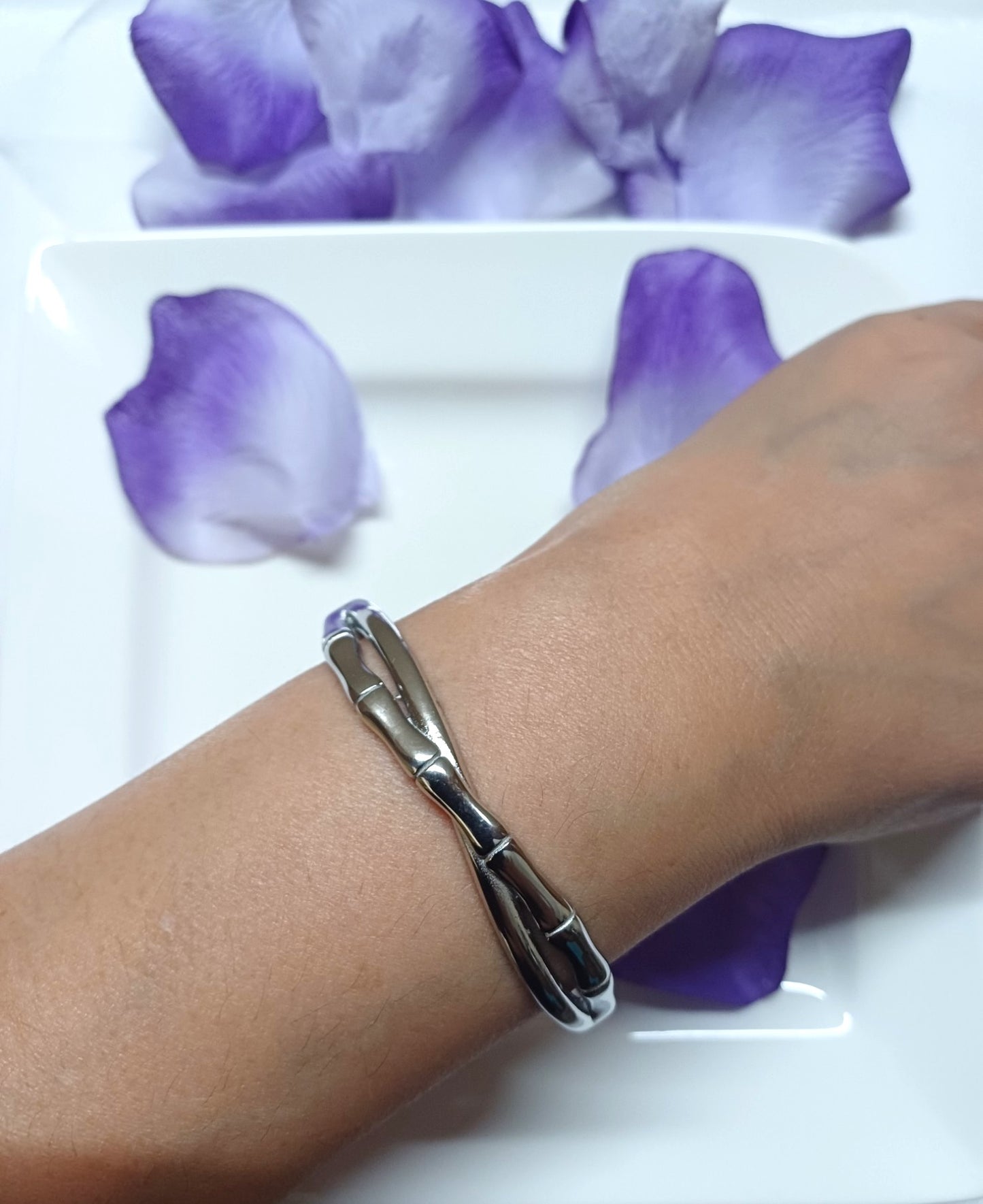 Twisted Bamboo Bangle