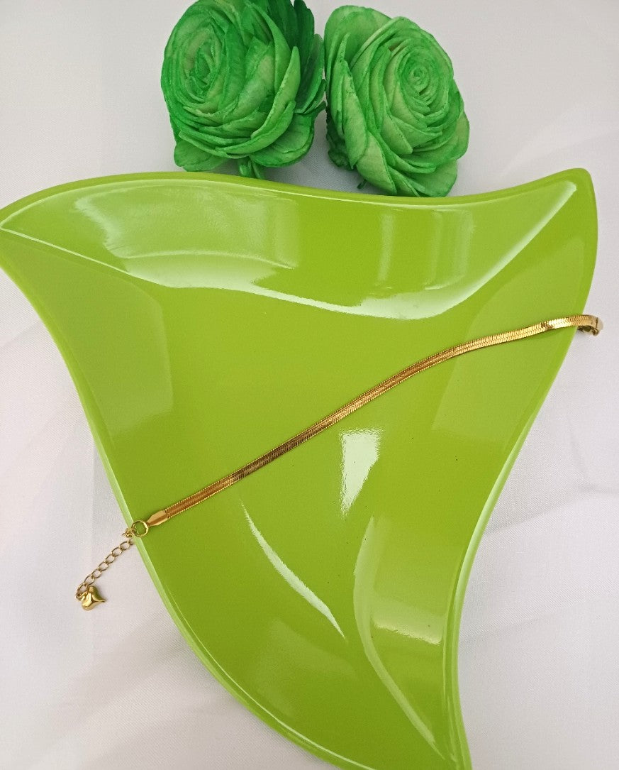 Golden Snake Chain Bracelet