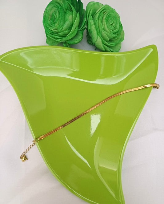 Golden Snake Chain Bracelet