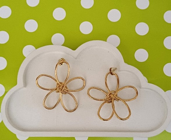 Big Flower Earring