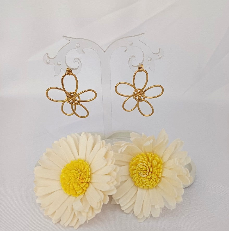Big Flower Earring