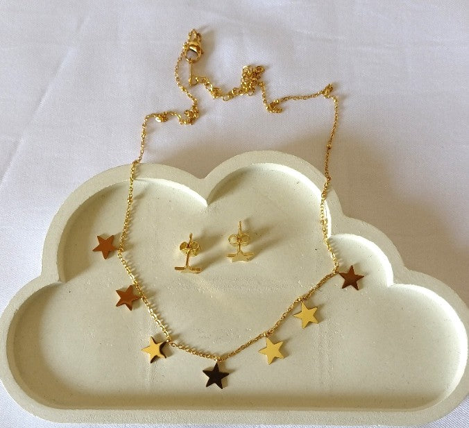 Star Necklace Set
