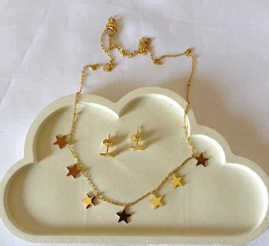 Star Necklace Set