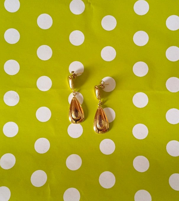 Golden Drop Earring