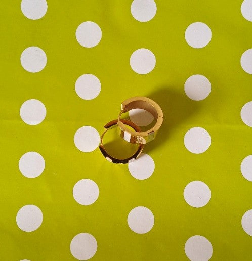 Mother Of Pearl Hoop