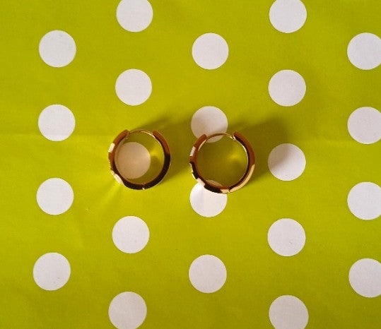 Mother Of Pearl Hoop