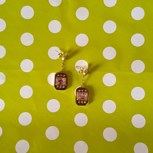 Precious Pink Earrings