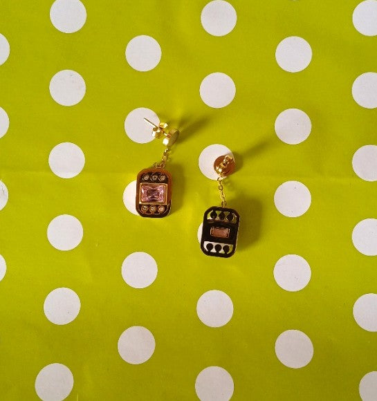Precious Pink Earrings