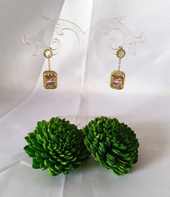 Precious Pink Earrings