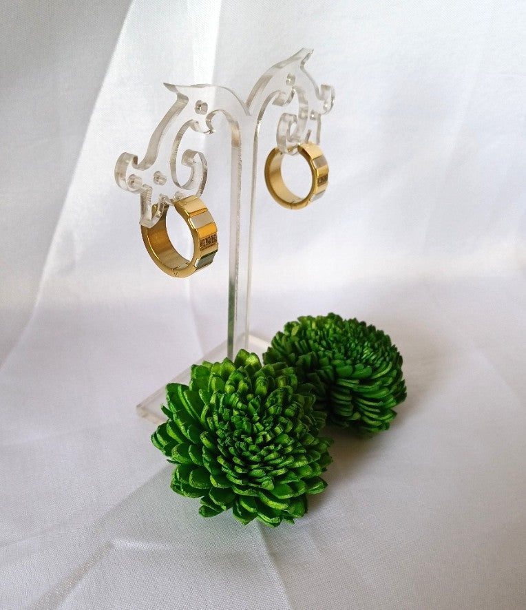 Mother Of Pearl Hoop