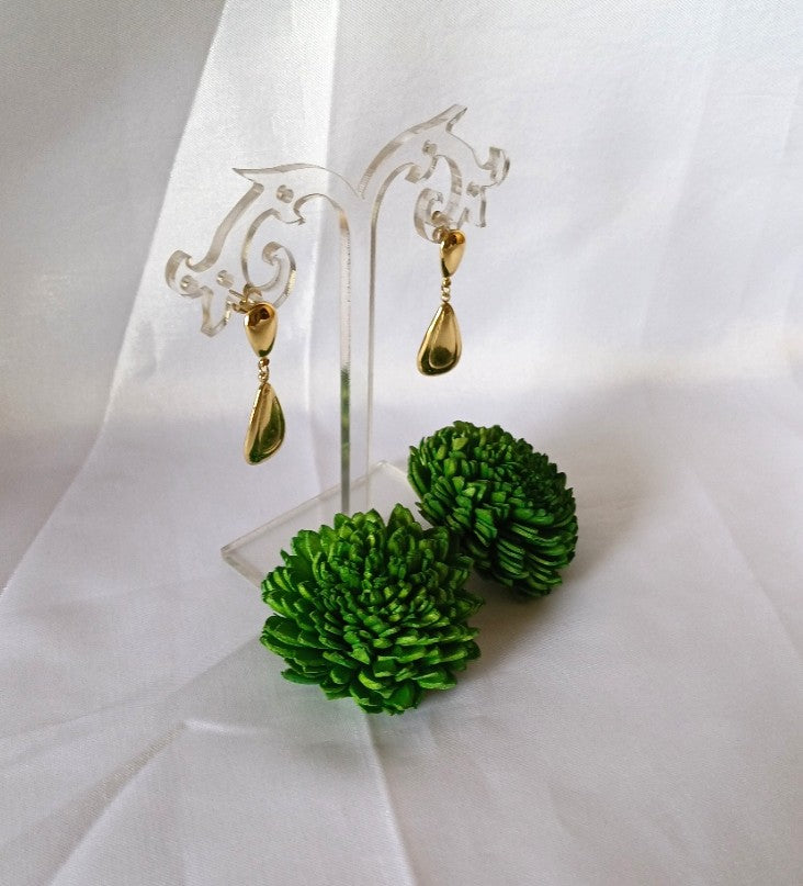 Golden Drop Earring