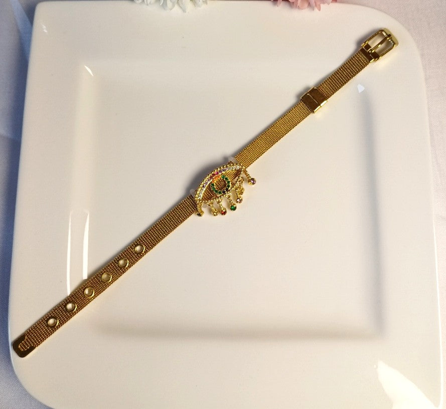 Evileye Charms Watch Bracelet