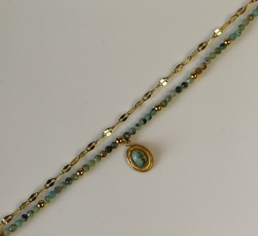 Jade Stone Bracelet