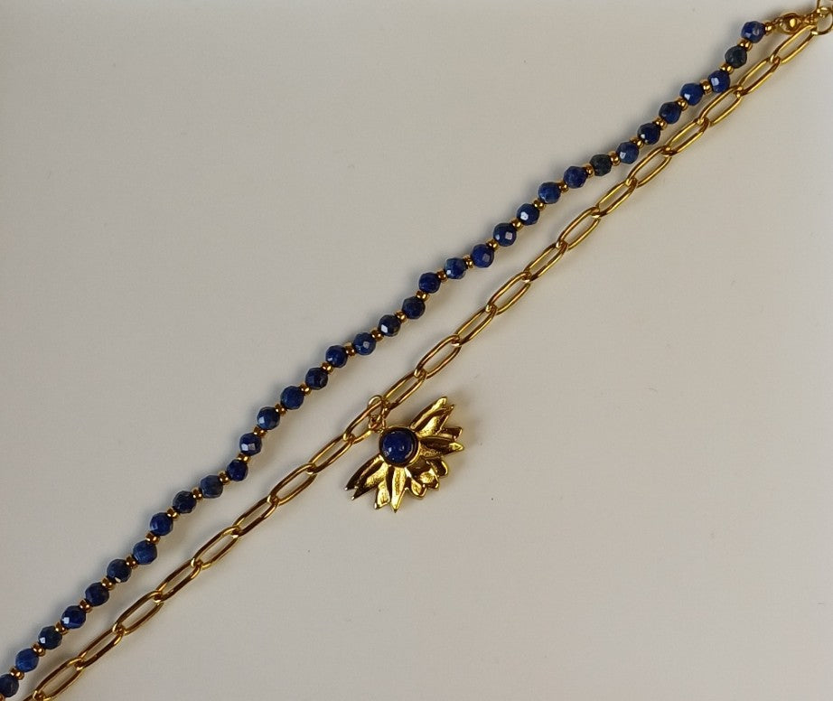 Blue Stone Bracelet