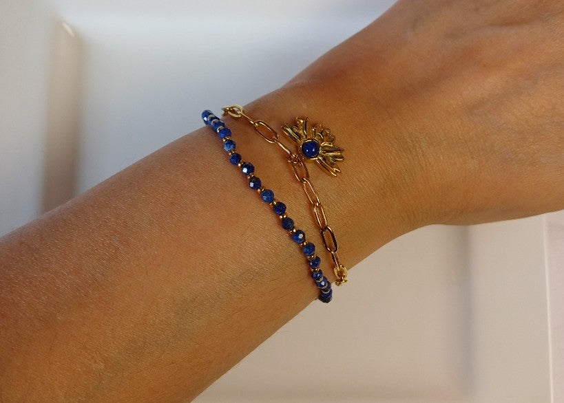 Blue Stone Bracelet