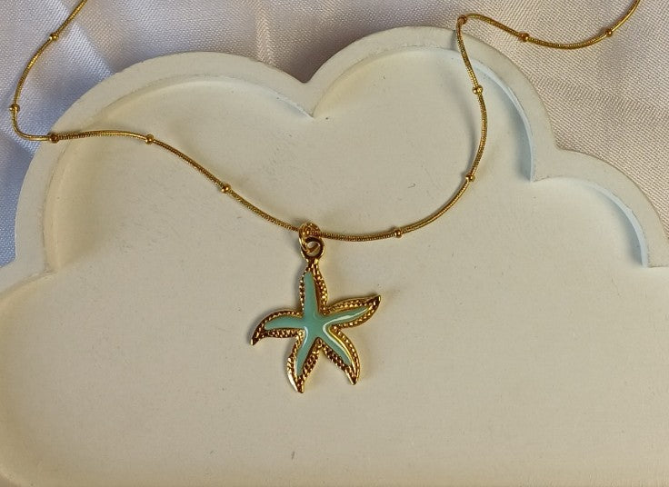 Teal Necklace