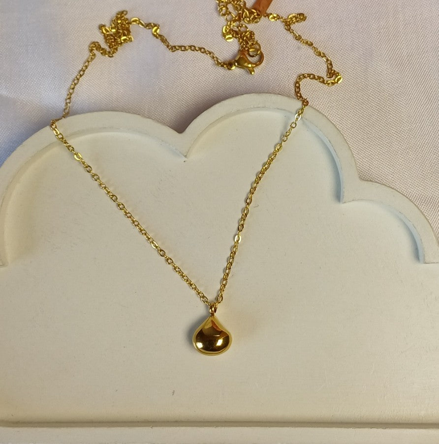 Golden Drop Necklace